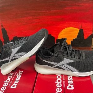 - Reebok NANO 9 for  women size  6.and 8.5 color white and black